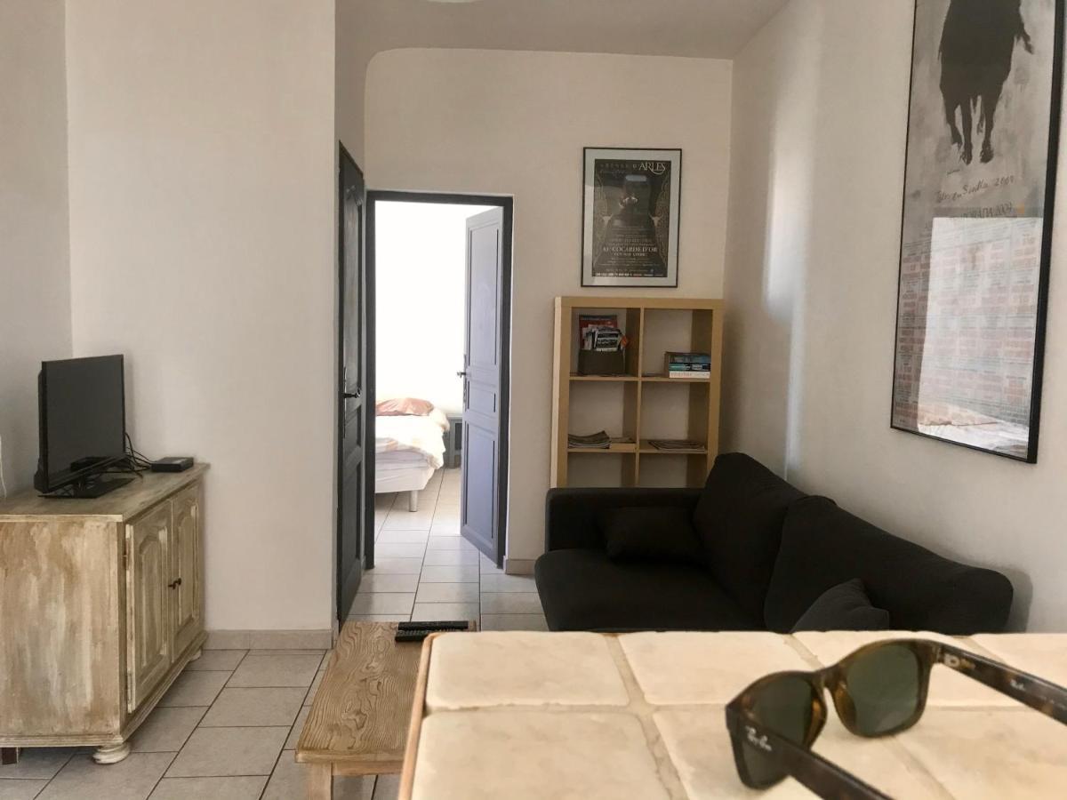 Réveil vue sur les Arènes Apartamento Arlés Exterior foto